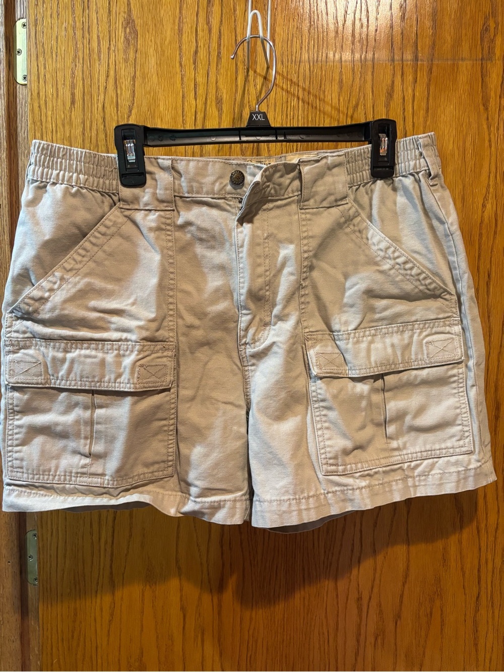 Men’s Redhead Cargo Shorts - Light Beige Utility Style